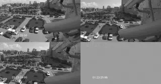 Установка систем видеонаблюдения на парковке в Клинцах в октябре